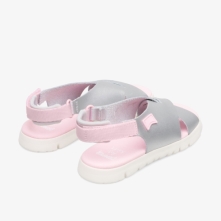 Camper Grey / Pink Sandals Kids - Oruga Online Ireland | PQMDT1673